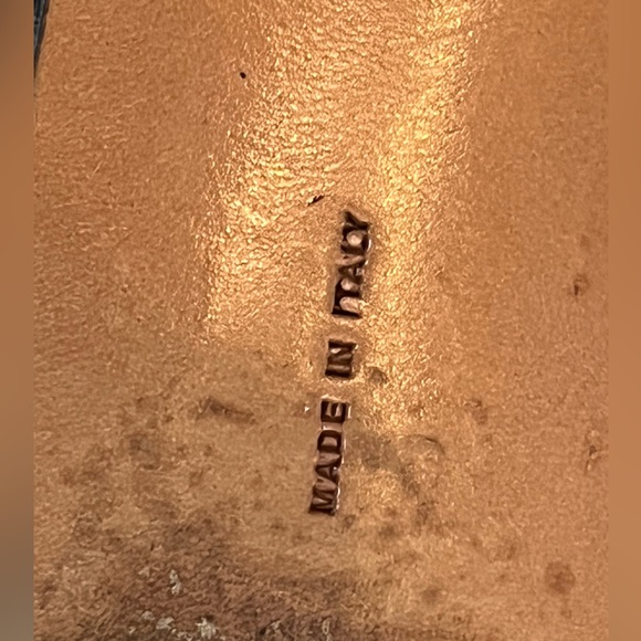 Ferragamo Bronze Patent Ladies Shoes - Picture 9 of 9